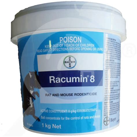 Racumin 8 Tracking Powder 1 Kg Bayer Rodenticide Coumatetralyl