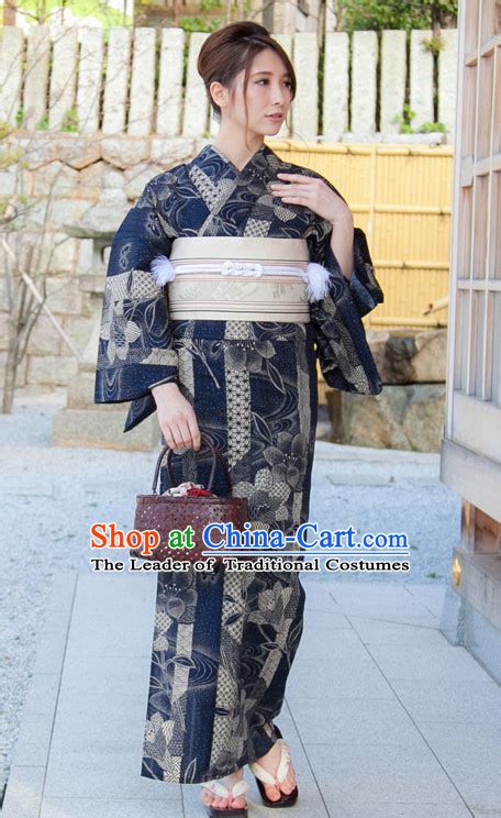 Traditional Japanese Princess Kimono Dress And Hat Complete Set