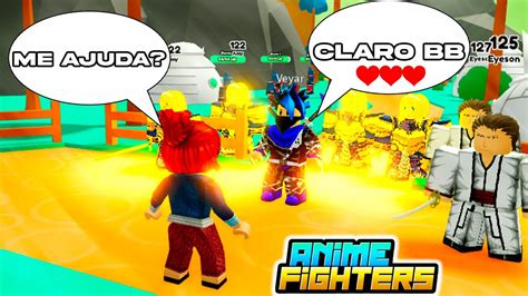 Procurando Gados No Anime Fighters Roblox Youtube