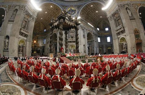 Papal Conclave Cardinals Are Locked Inside Sistine Chapel For Start Of