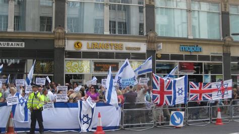 London pro-Israel rally's turnout far below past support | The Times of ...