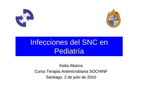 PDF Infecciones del SNC en Pediatría sochinf cl Infecciones del