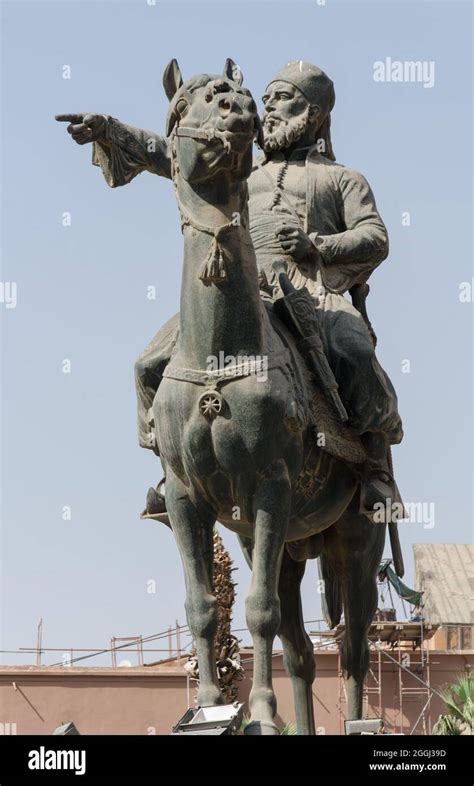 Statue Of Ibrahim Pasha The Citadel Cairo Egypt Stock Photo Alamy