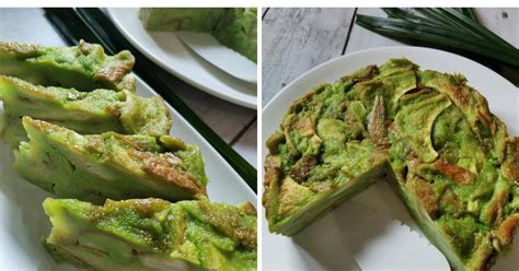 Resipi Bingka Roti Pandan Rasa Lemak Manis Bau Harum Semerbak Daun