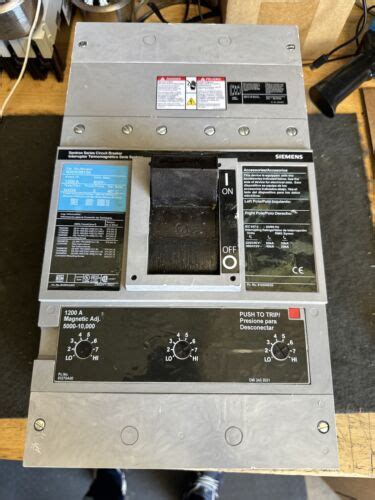 Siemens Nxd B A Pole Molded Case Circuit Breaker For Sale