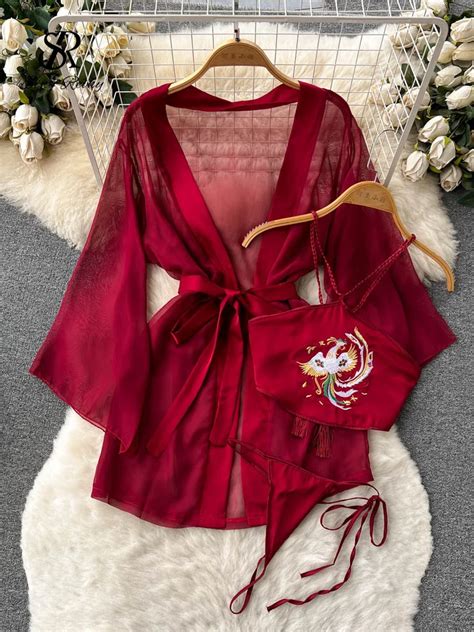 Singreiny Sensual Hanfu Retro Uniform Suits Women Halter Embroidery