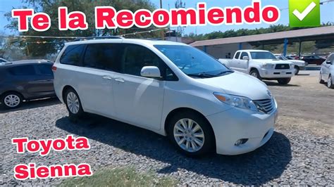 Toyota Sienna Limited La Mejor De Su Segmento Autos Guadalajara