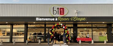 Inauguration du supermarché bi1 à Raon l Étape 88 Schiever