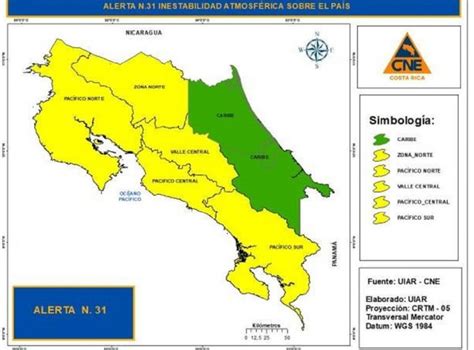 Costa Rica En Alerta Amarilla Por Fuertes Lluvias La Nueva Radio Ya