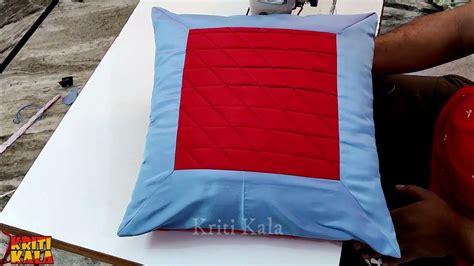 Diy Easy And Beautiful Cushion Cover Cushion Cover Cutting And