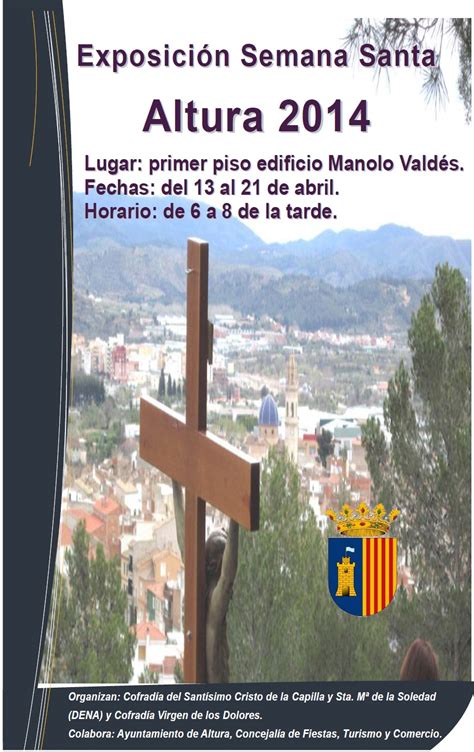 Semana Santa En Altura Ayuntamiento De Altura