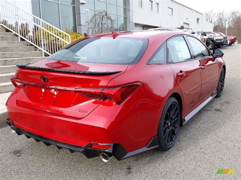 Supersonic Red 2020 Toyota Avalon Trd Exterior Photo 136445043