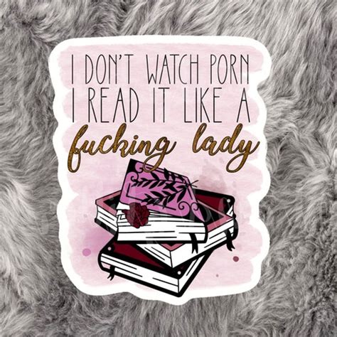 Book Smut Sticker Romance Books Bookish Stickers Book Etsy