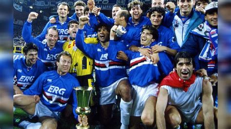 Finale RT Coppa Italia 93 94 Sampdoria Ancona 6 1 Stadio Marassi