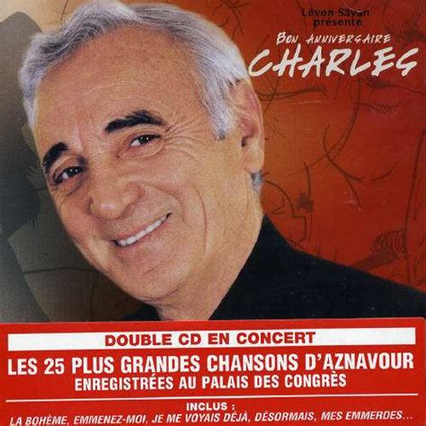 Charles Aznavour Live Palais Des Congres 2004 2 CDs Jpc