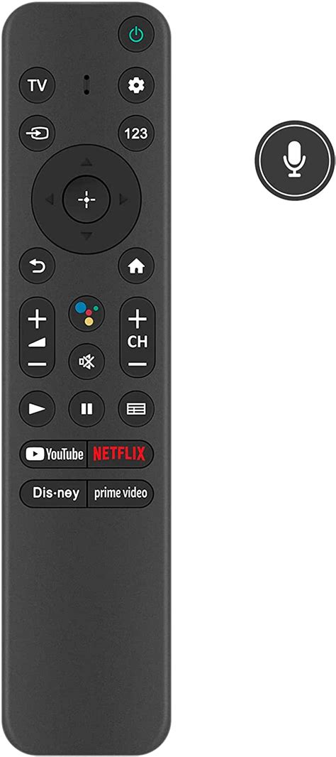 Amazon Rmf Tx U Replace Voice Search Remote Control Fit For Sony