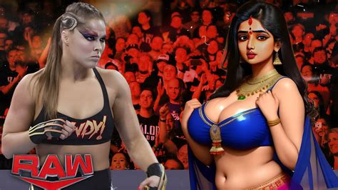 WWE FULL MATCH Rounda Rousey Vs Charlotte Flair Monday Night RAW