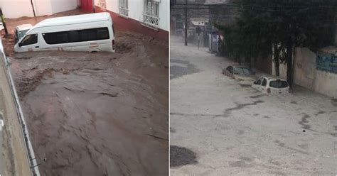 Videos Lluvias Provocan Inundaciones En Atizapán