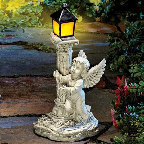 Twctuwen Yard Statues Outdoor And Garden Roman Pillar Angel Statue