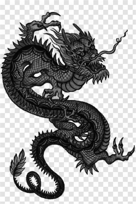 Japanese Dragon Art Tattoo - Japan - Chinese Style Transparent PNG