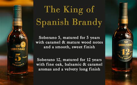 Soberano 12 Gran Reserva Spanish Brandy Reserva 12 Year Aged Brandy