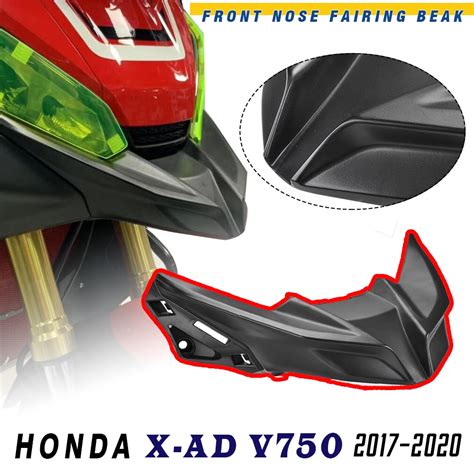 LJBKOALL XADV 750 Front Wheel Fender Beak Nose Cone Extension Cover