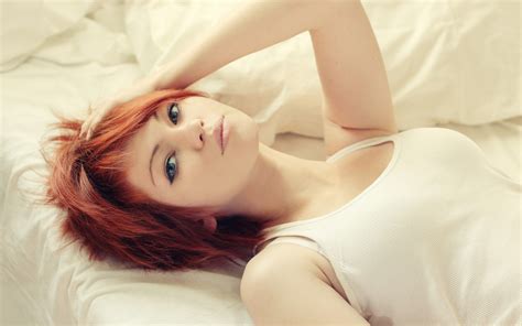 Women In Bed Ass Looking At Viewer Red Dress HD Wallpaper Rare Gallery