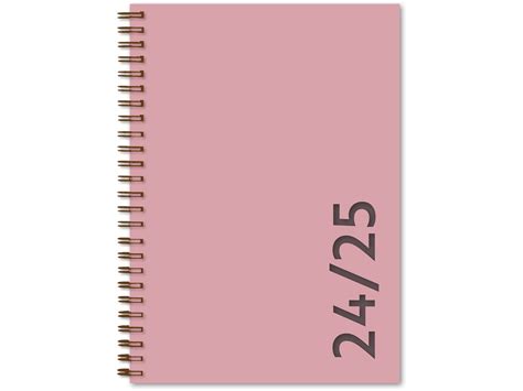 SIMPLEX Agenda Scolaire Colors 24 25 40133S7 25 1S 2P Rose Clair ML