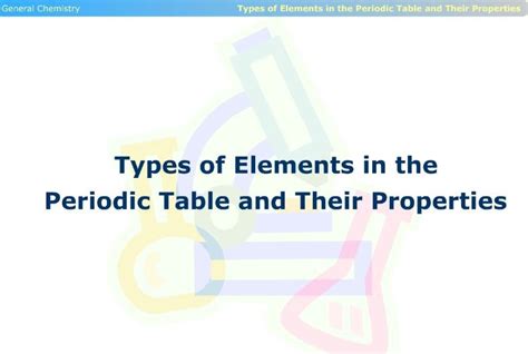 Types of Elements in the Periodic Table and Their Properties (Screencast) - Wisc-Online OER