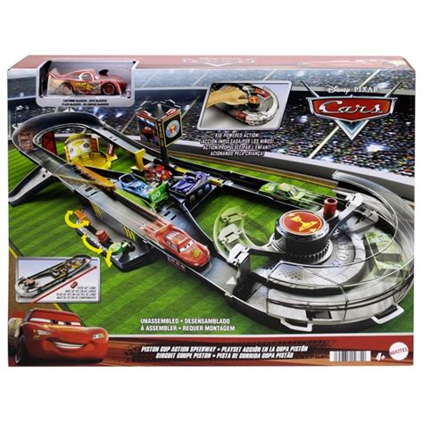 Disney Pixar Cars Piston Cup Action Speedway Playset | Smyths Toys Ireland