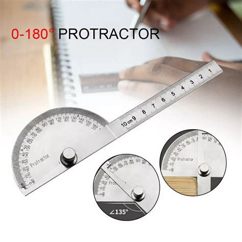 Jual Penggaris Pengukur Sudut Busur Derajat Angle Protractor Shopee