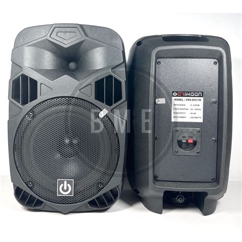 Jual SPEAKER PASIF 8 Inch MONITOR 2 Way CRIMSON CRX 859FN Shopee