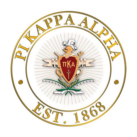 Pi Kappa Alpha Circle Crest Decal SALE $6.99. - Greek Gear®