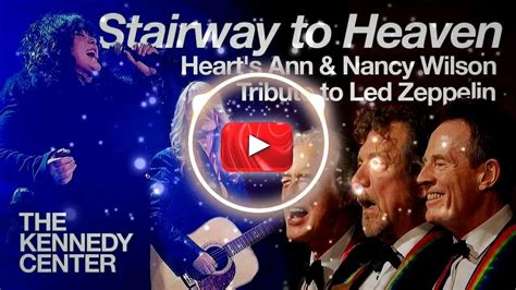 Heart Stairway To Heaven Led Zeppelin Kennedy Center Honors Youtube