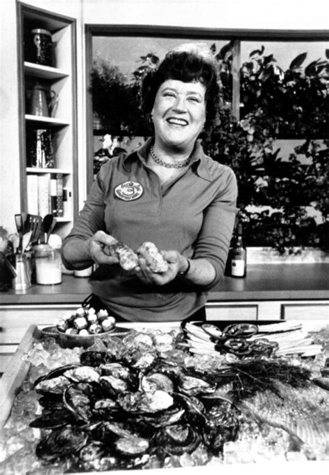 Julia Child Pictured In The Late 1970s Installed Her Stove In Her