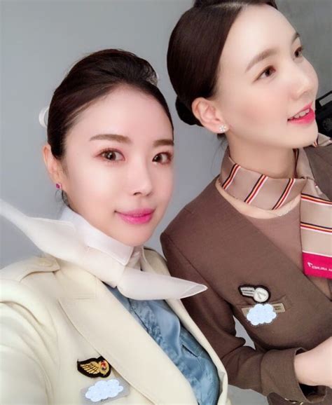 【south Korea】 Korean Air And Asiana Airlines Cabin Crew 大韓航空 And アシアナ航空