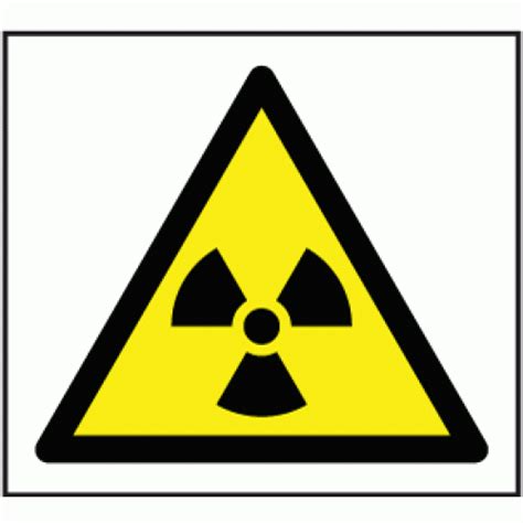 Radiation symbol sign | radiation warning sign | Safety Signs & Notices