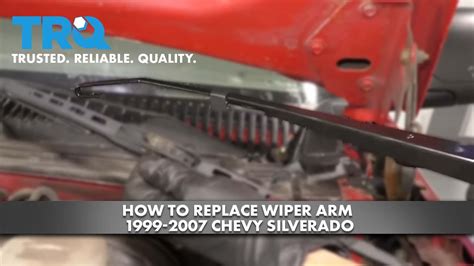 How To Replace Wiper Arm Chevy Silverado Youtube