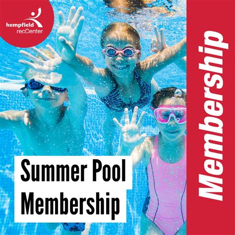 Summer Pool Season Membership - Hempfield recCenter | Discover. Connect ...