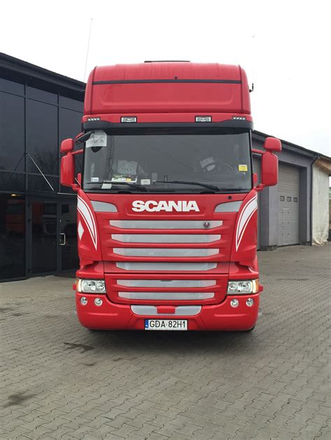 Nowa Scania Malowana Dla Firmy Union Trans