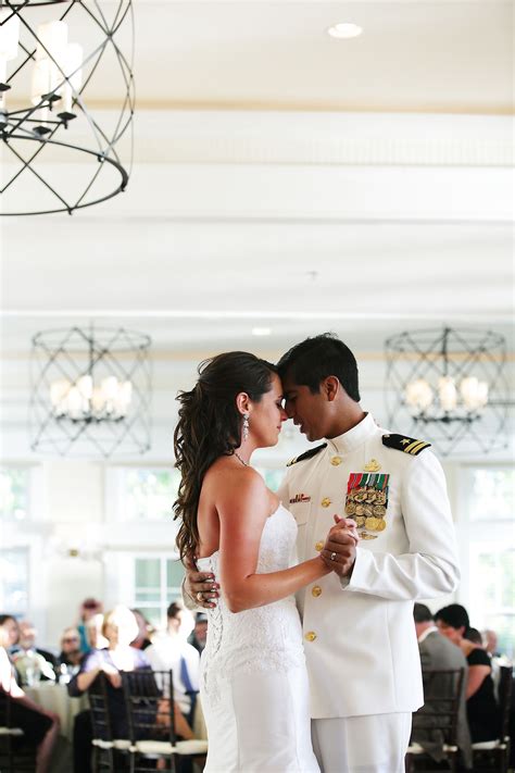 Nautical Navy Wedding At The Chesapeake Bay Beach Club Navy Wedding