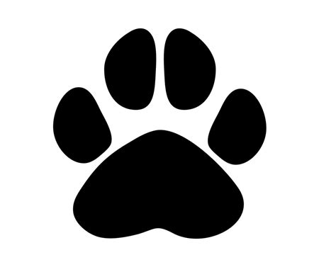 Paw Svg Dxf Png Dog Paw Cut File For Cricut Silhouette Svg Png