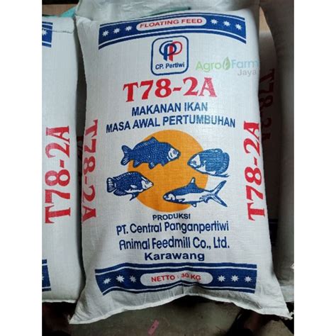 Jual PAKAN PELET IKAN TURBO T78 2A Gurame Nila Mas Bandeng Repack 1