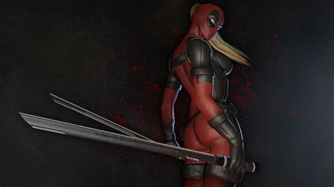 Download Comic Lady Deadpool 4k Ultra Hd Wallpaper