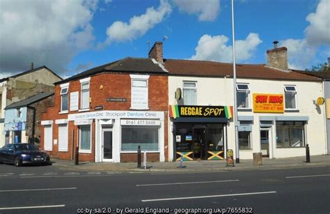 Shops On Great Portwood Street Gerald England Cc By Sa