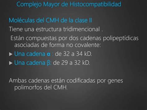 Complejo Mayor De Histocompatibilidad Ppt