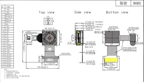 Micro Gc Image Sensor Module Million Pixel Wide Angle Camera