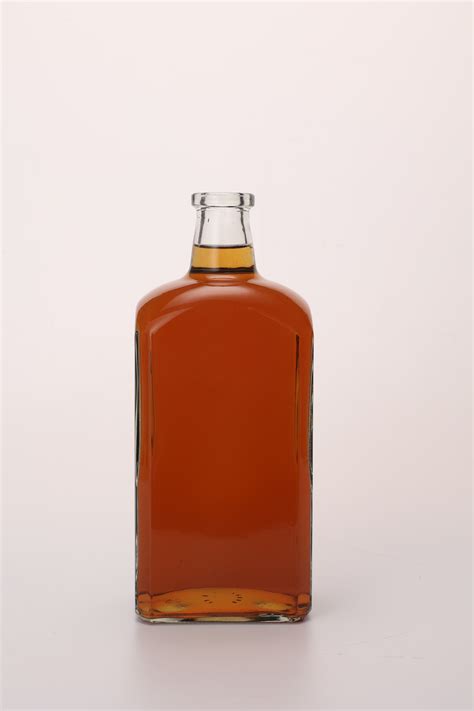 50ml 100ml Wholesale Empty Mini Liquor Glass Bottles With Aluminum Cap For Liquor Wine Alcohol