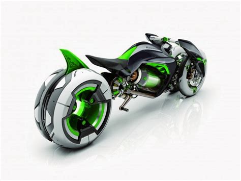 Tecnoneo Kawasaki J Un Nuevo Concepto De Motocicleta El Ctrica