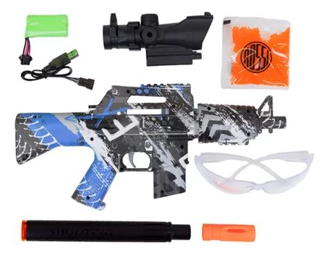 Arma Gel Lançador Bolinhas Orbeez Rifle Elétrico Rossi M16 Frete grátis